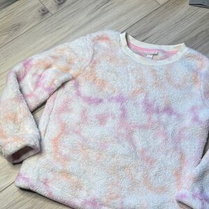 Cozy Multicolor Fleece Sweatshirt